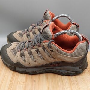 Columbia Boots Mens 7 Brown Tiger Tooth‎ Hiking Outdoors BM3177-265 Flaws